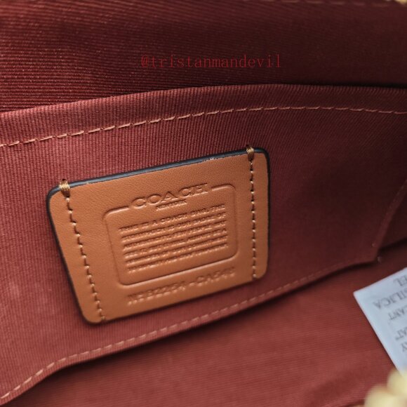 Coach Teri Shoulder Bag In Signature Canvas brown - Picture 11 of 13